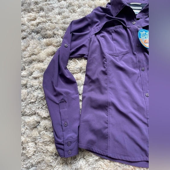 Purple Columbia Sunshade Button-up - Picture 8 of 9